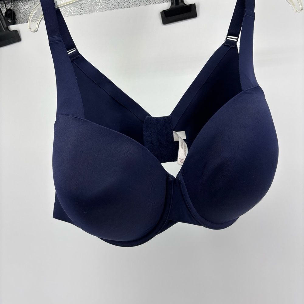 Cacique navy Blue lightly lined balconette Women's Bra